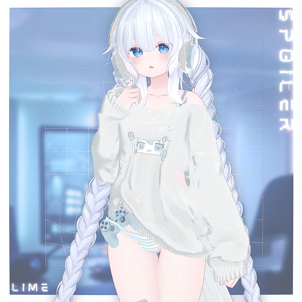 【8アバター】Spoiler!【VRChat向け衣装モデル】