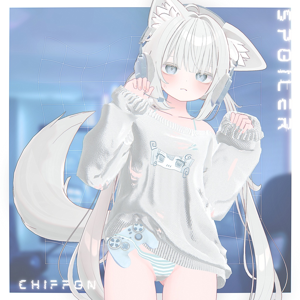 【8アバター】Spoiler!【VRChat向け衣装モデル】