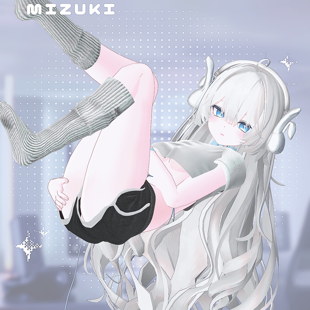 SALE🐰【12アバター】Respawn -りすぽーん-【VRChat向け衣装モデル】