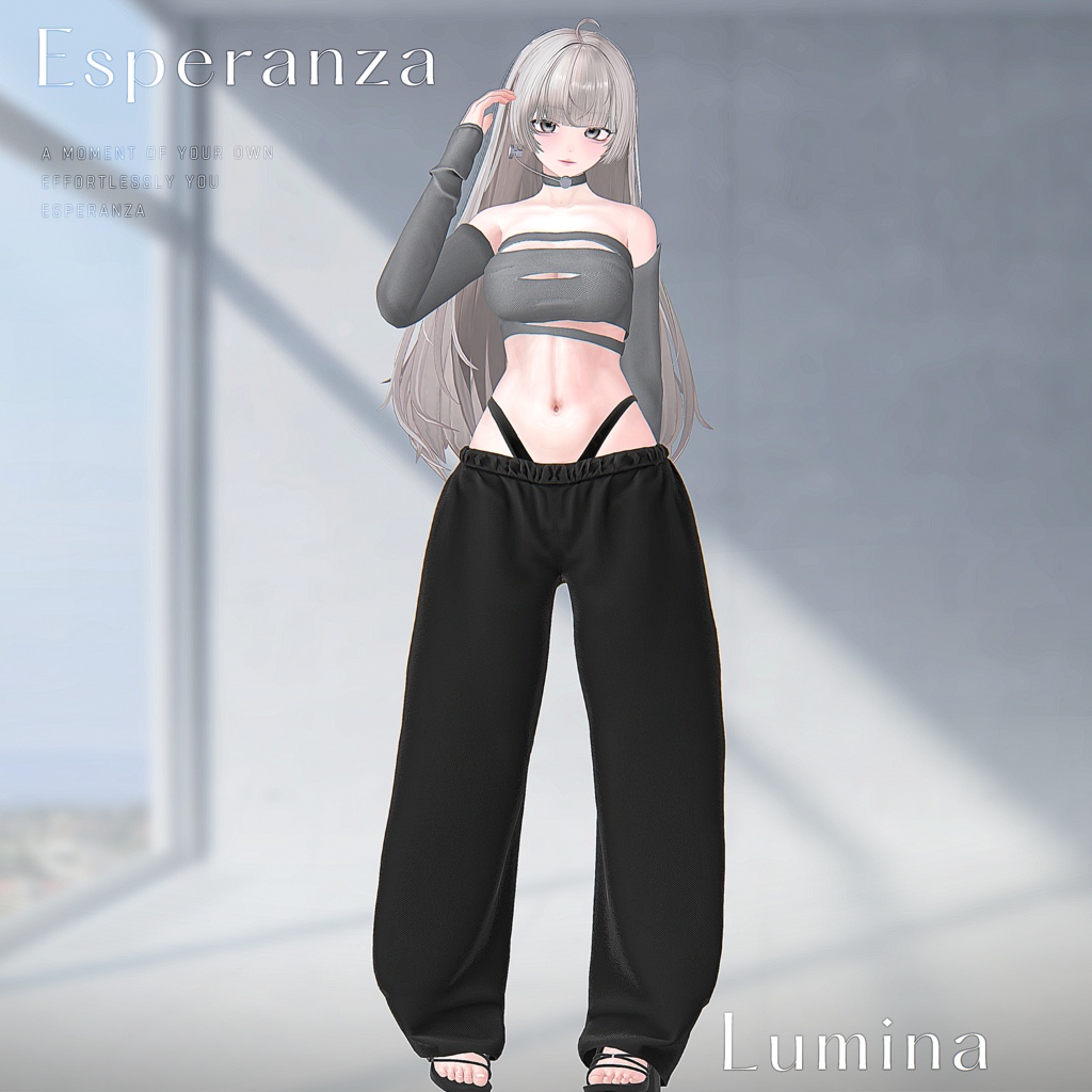 初日限定SALE🖤Esperanza【15アバター/VRChat向け衣装モデル】