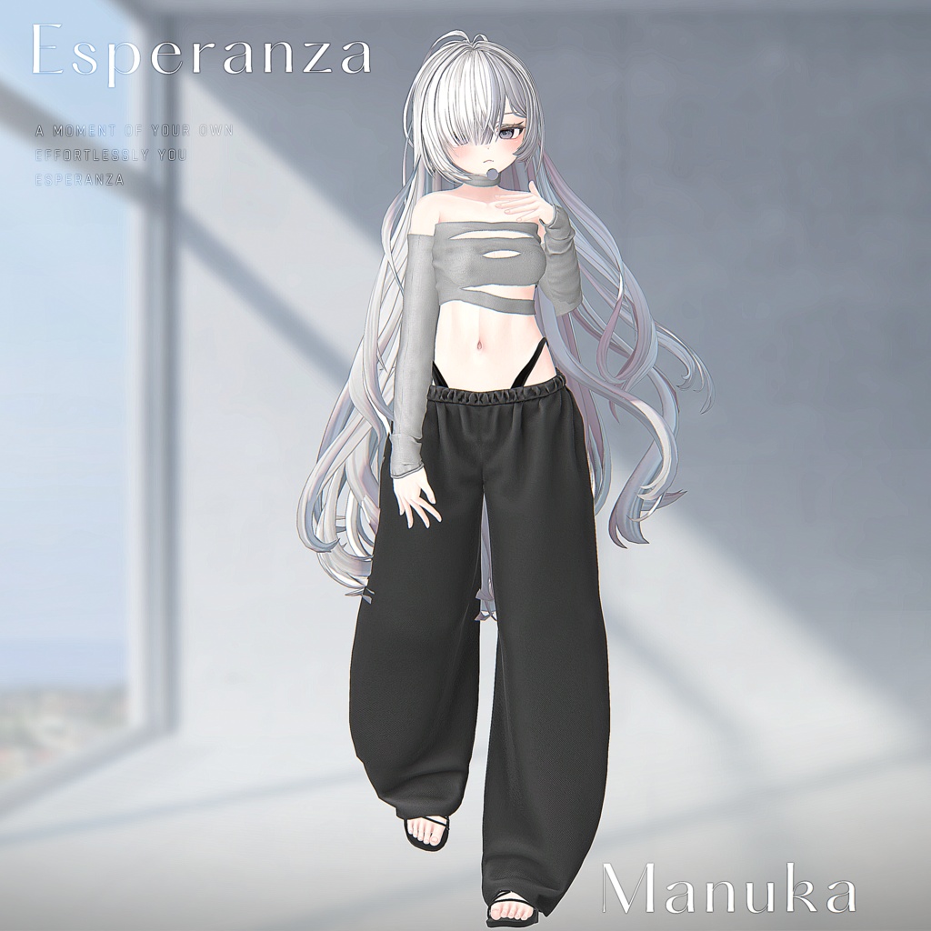 初日限定SALE🖤Esperanza【15アバター/VRChat向け衣装モデル】