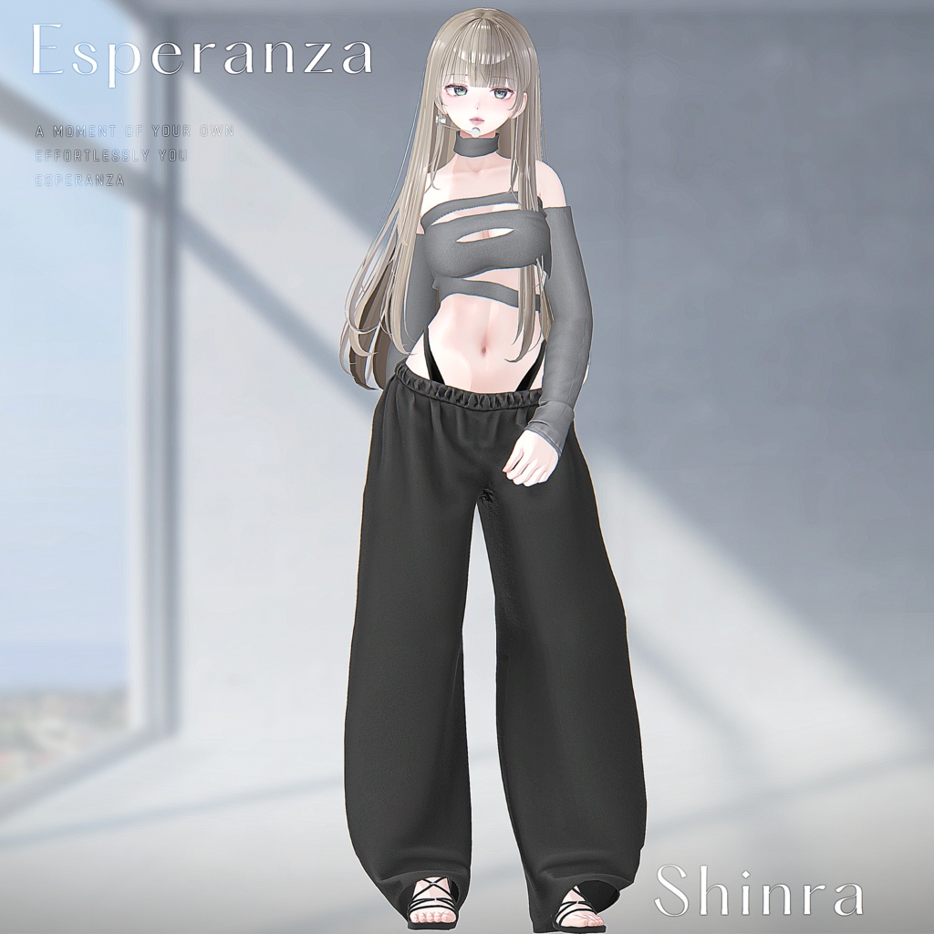 初日限定SALE🖤Esperanza【15アバター/VRChat向け衣装モデル】