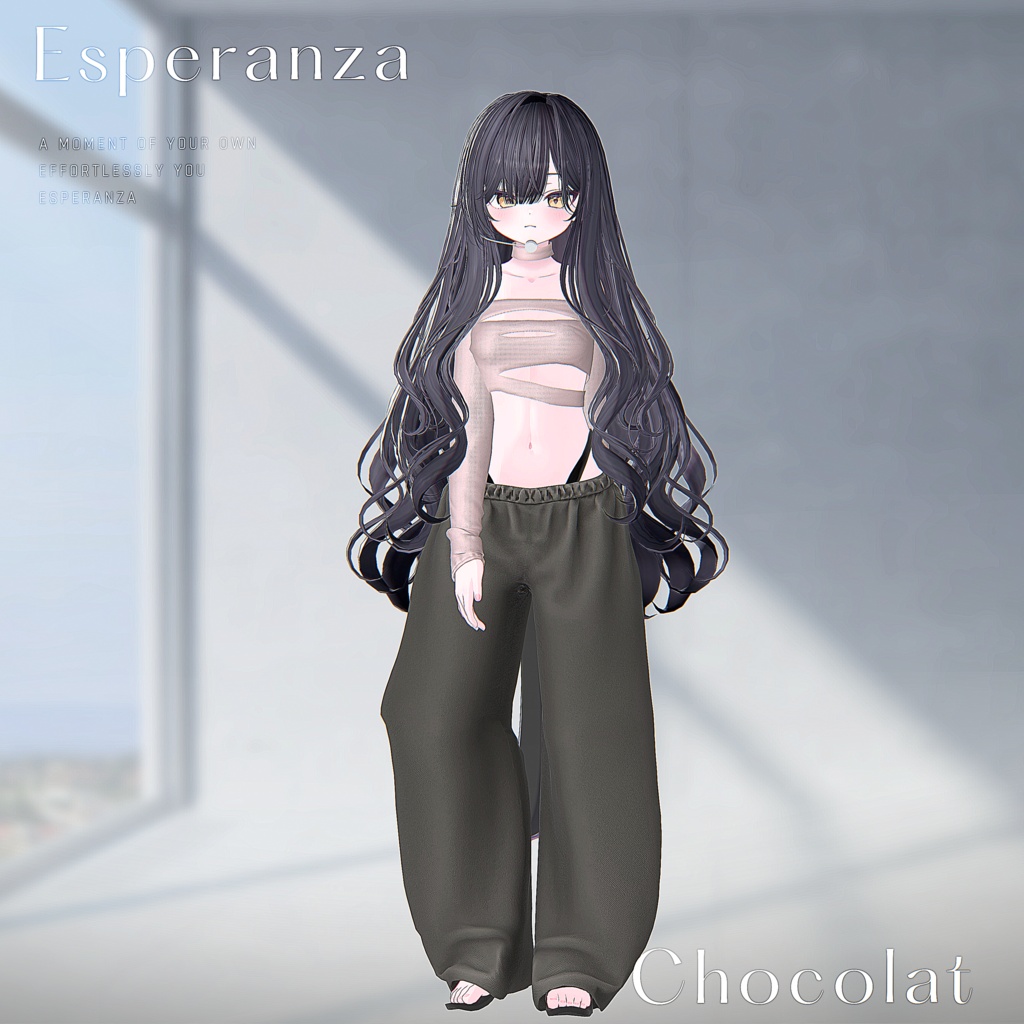 初日限定SALE🖤Esperanza【15アバター/VRChat向け衣装モデル】