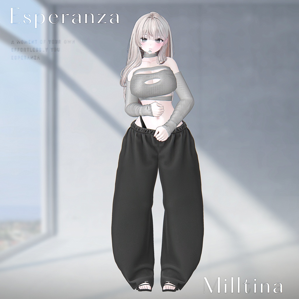 初日限定SALE🖤Esperanza【15アバター/VRChat向け衣装モデル】