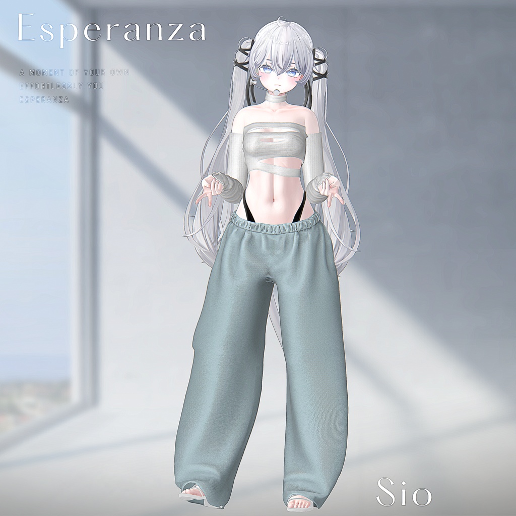 初日限定SALE🖤Esperanza【15アバター/VRChat向け衣装モデル】