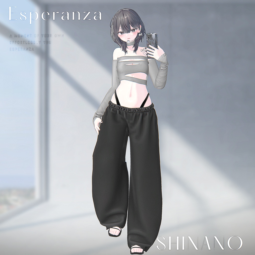 初日限定SALE🖤Esperanza【15アバター/VRChat向け衣装モデル】