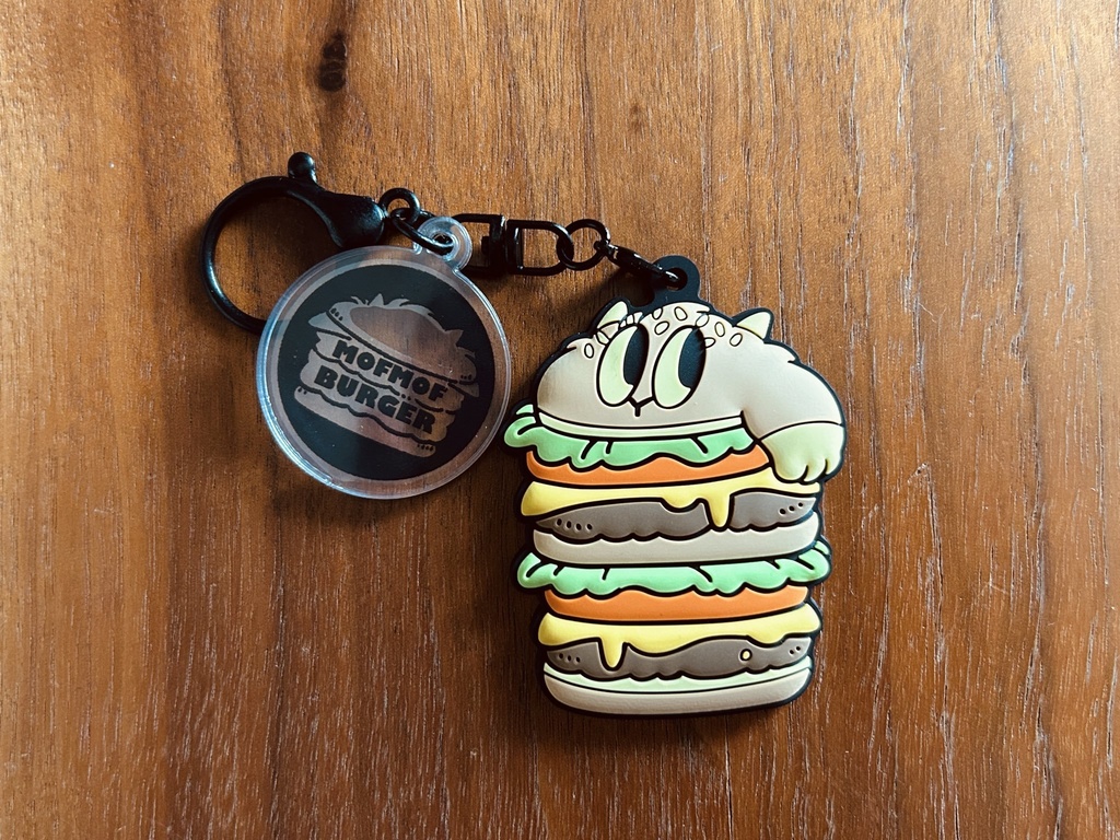 ラバーストラップ［モフバーガー］