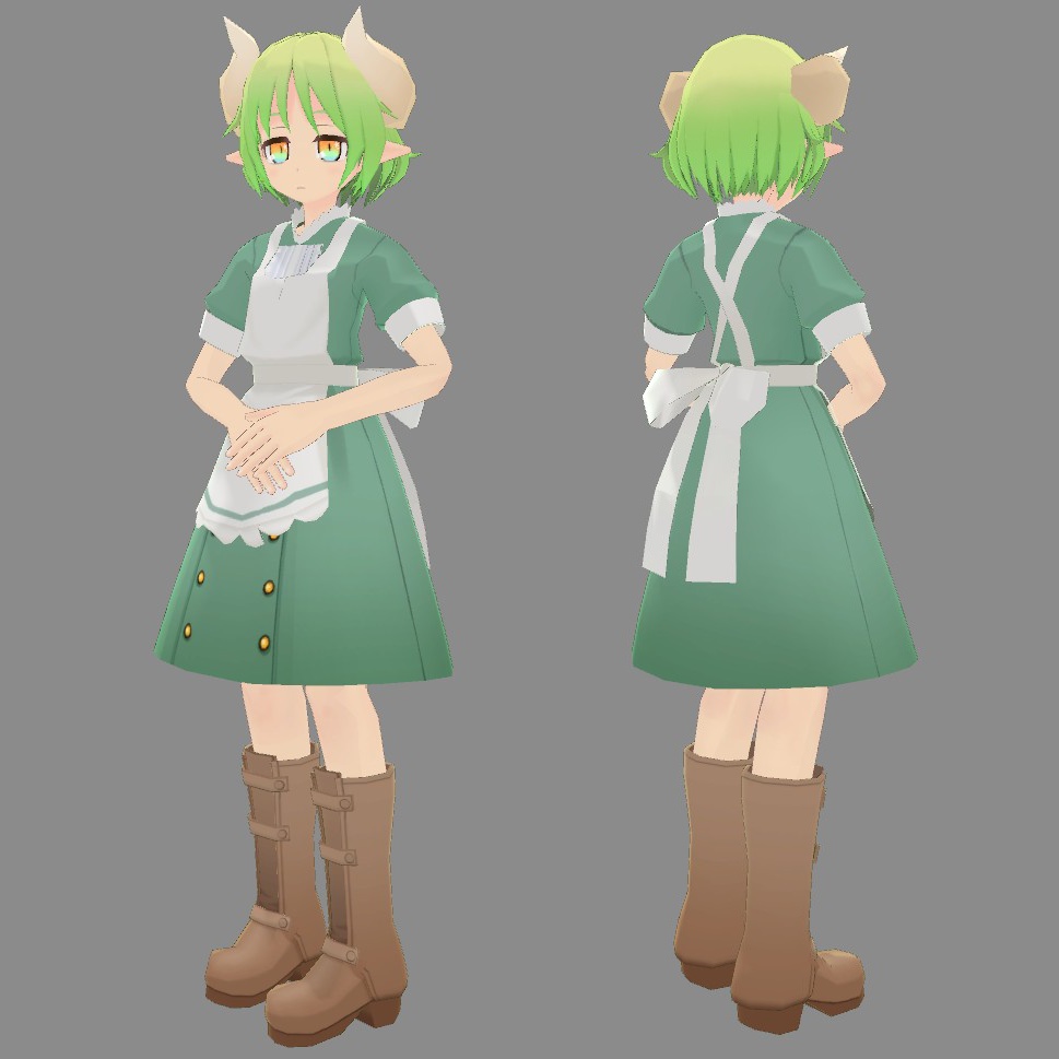 【サポート終了】オリジナル3Dモデル『モクモクラン』