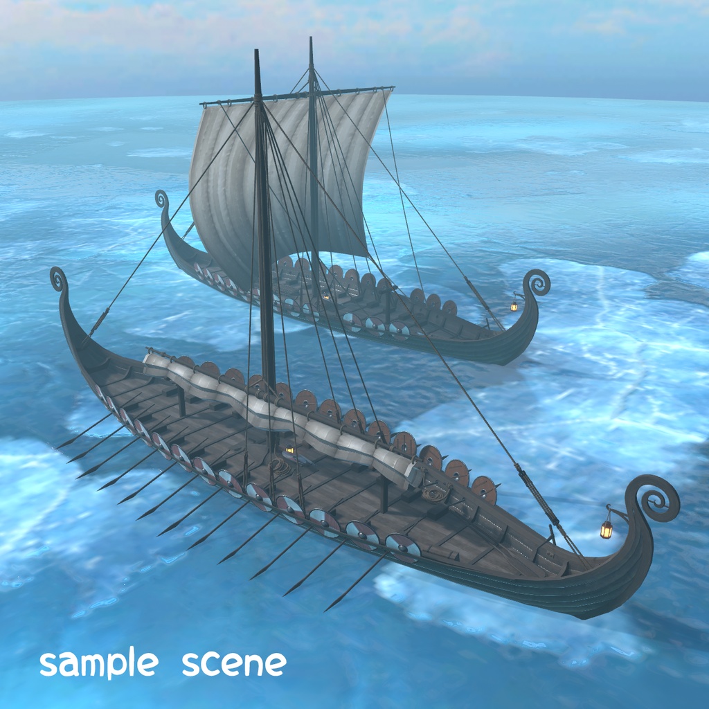 【VRChatワールド】Longship