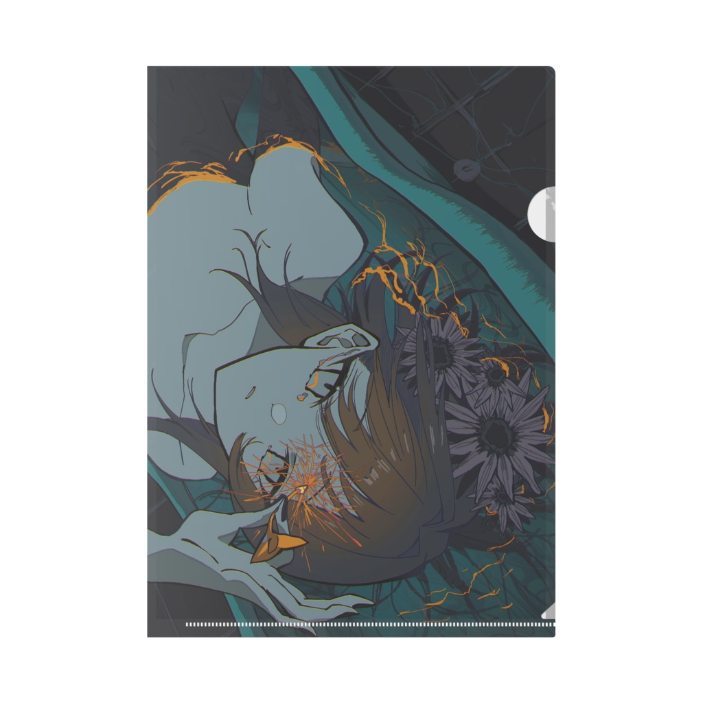 「浴槽」A4クリアファイル