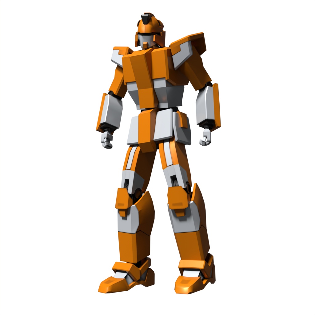 戦闘ロボット　3Dモデル