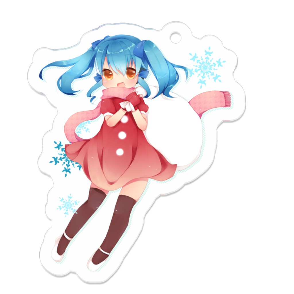 サンタにころアクキー