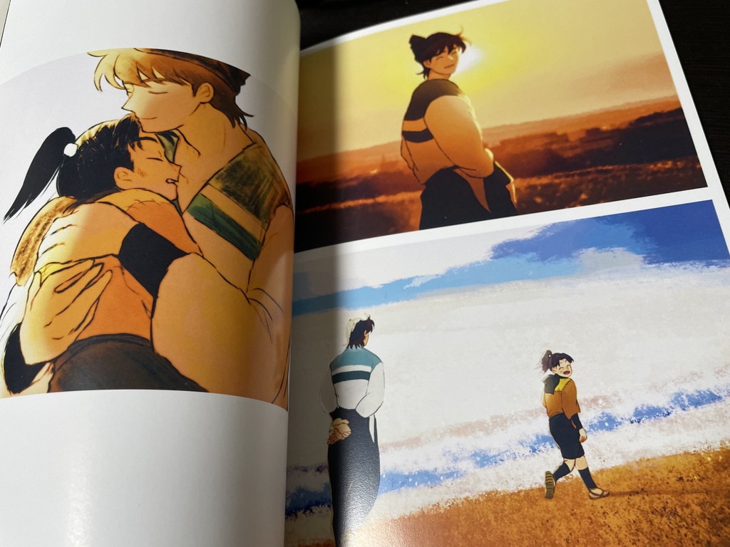 ※再販【極楽浄土】B5フルカラー画集本文62p+折込口絵ポスター2p