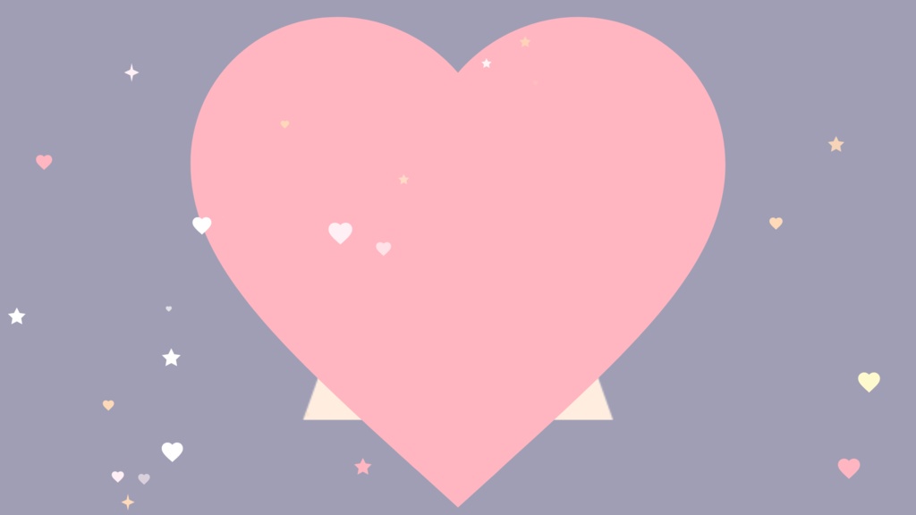 🎬 ハートが弾けるKawaii演出 | OBS配信用 Stinger Transition(WebM)3色セット(movファイルのおまけつき)