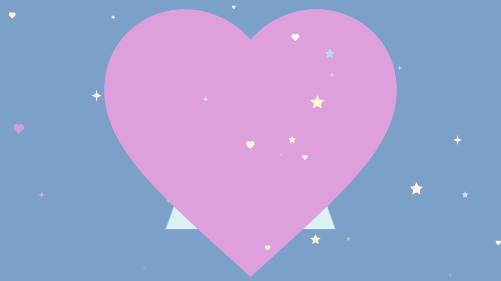 🎬 ハートが弾けるKawaii演出 | OBS配信用 Stinger Transition(WebM)3色セット(movファイルのおまけつき)