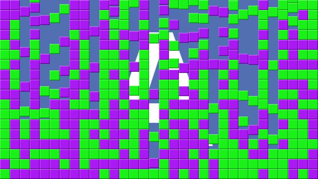 🎬 8bitピクセル演出 | OBS配信用 Stinger Transition(WebM)3色セット(movファイルのおまけつき)