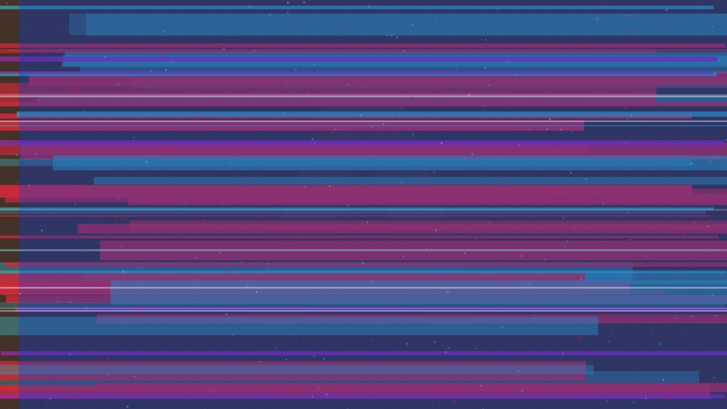 🎬 サイバーパンクグリッチトランジション | 配信用 Stinger Transition(WebM)3色セット