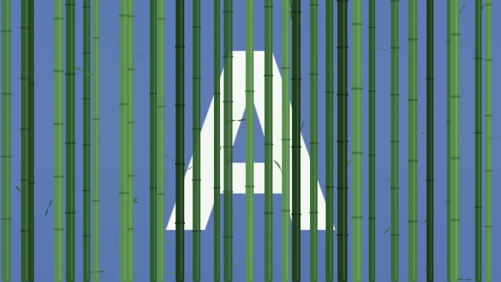 🎬 和風竹林トランジション | 配信用 Stinger Transition(WebM)3色セット