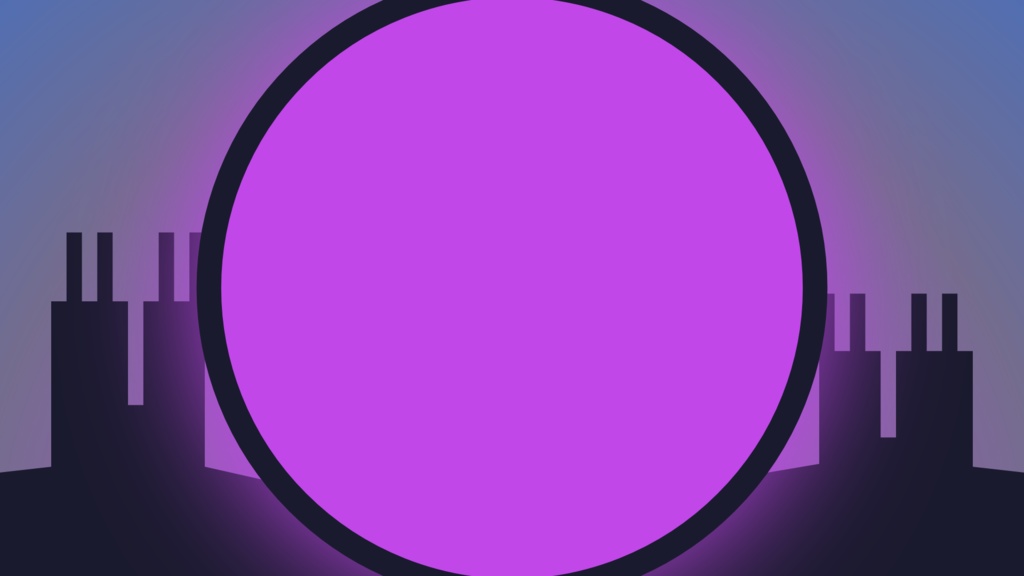 🎬 シルエットシージトランジション | 配信用 Stinger Transition(WebM)3色セット