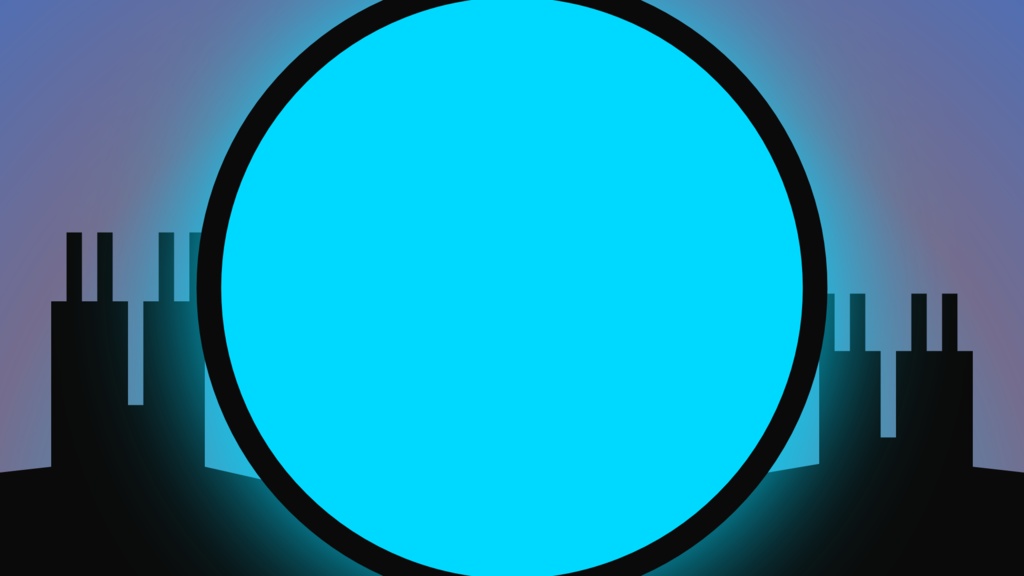 🎬 シルエットシージトランジション | 配信用 Stinger Transition(WebM)3色セット