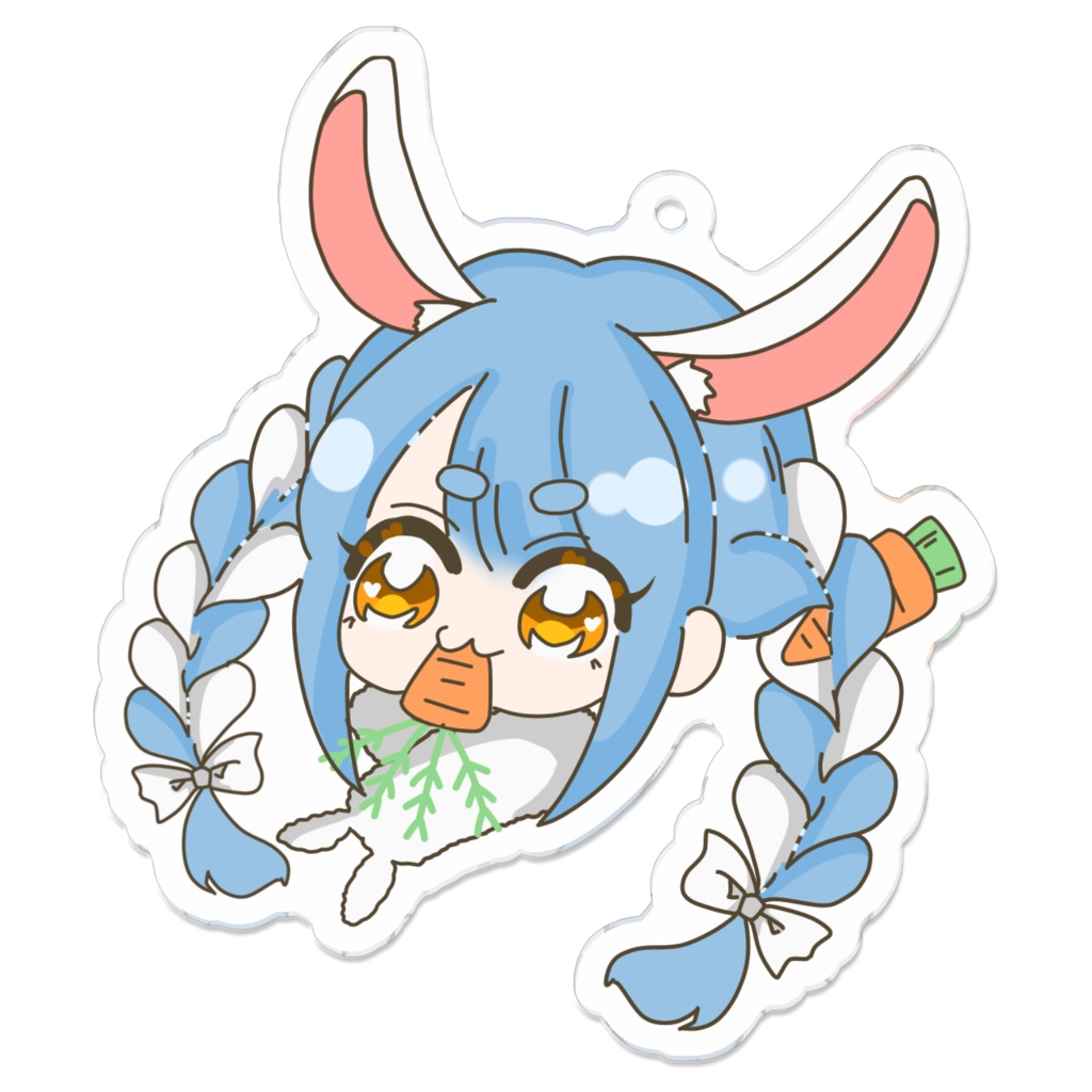 【非公式】兎田ぺこらアクリルキーホルダー
