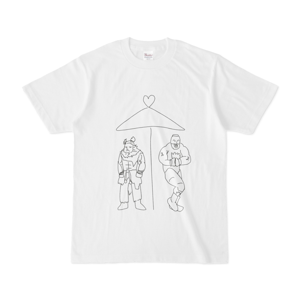 【非公式】すと６相合傘Tシャツ♡