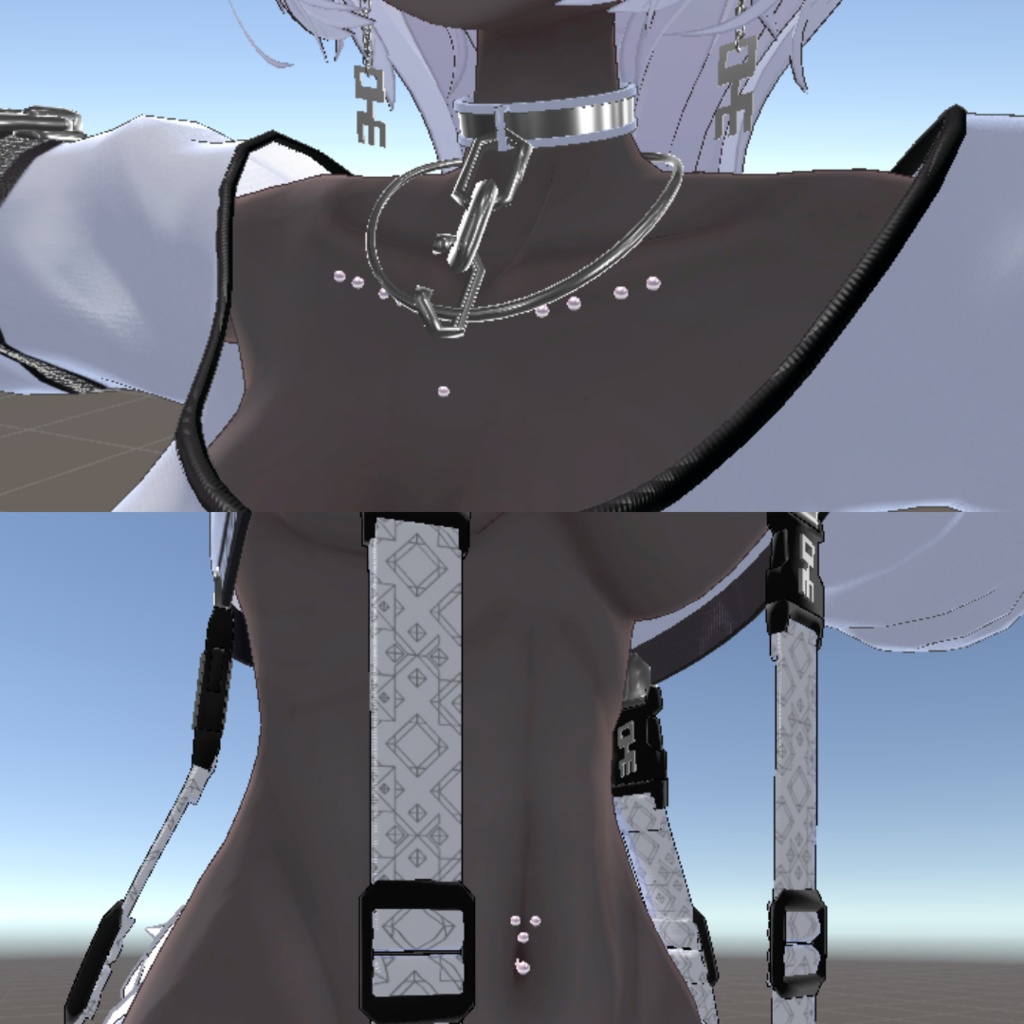 【free】仙猫・豺狼対応ボディピアス