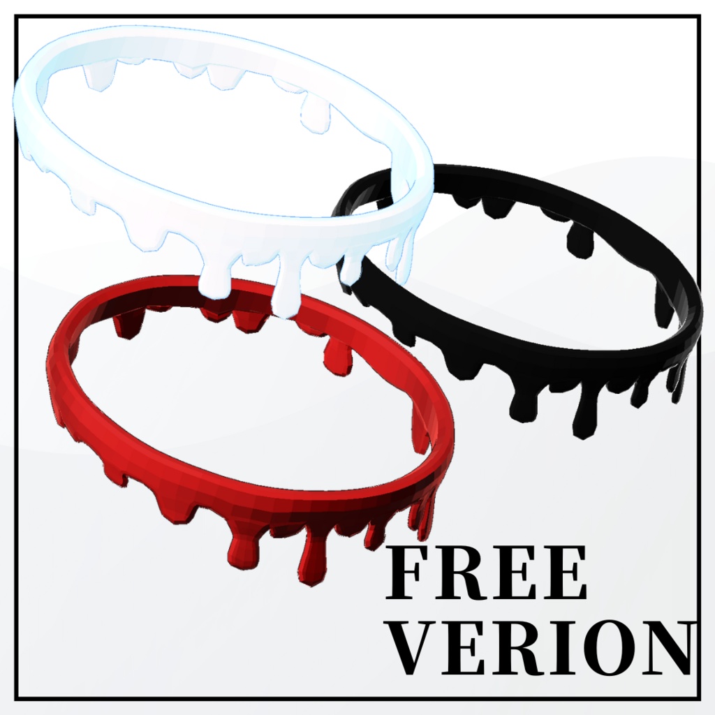 【一部無料/Free】Melt_Choker【MA対応】