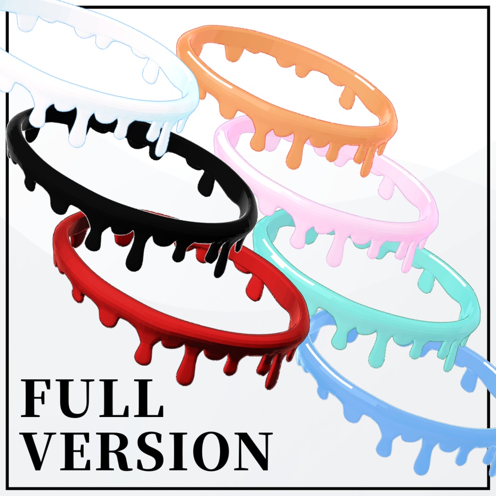 【一部無料/Free】Melt_Choker【MA対応】