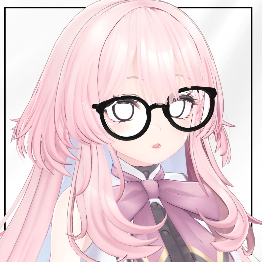 free/無料】Oversize_glasses【MA対応】 - MT47 - BOOTH