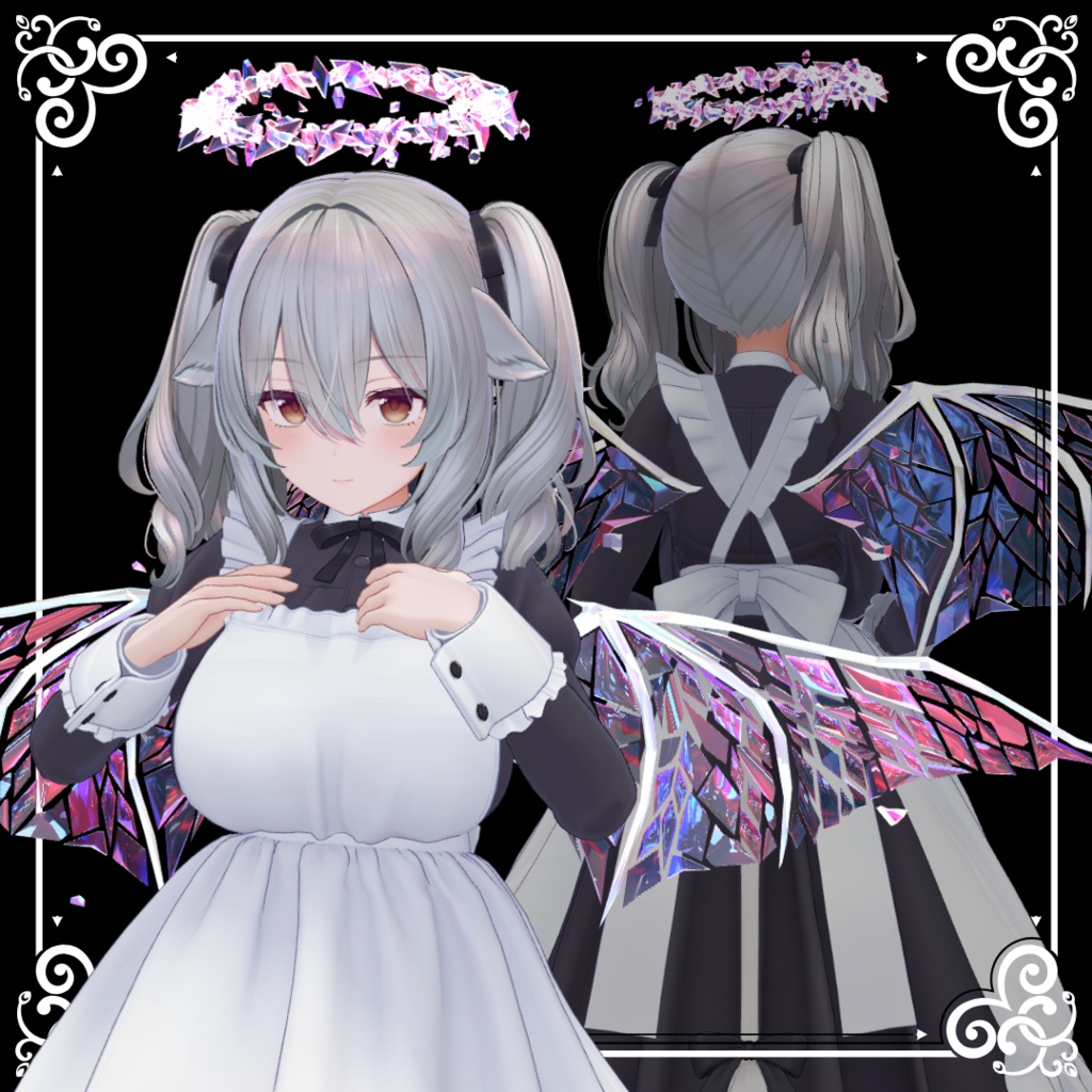 【パーティクル付き】JEWEL SHARDS WINGS【PB設定済み】【MA設定済】