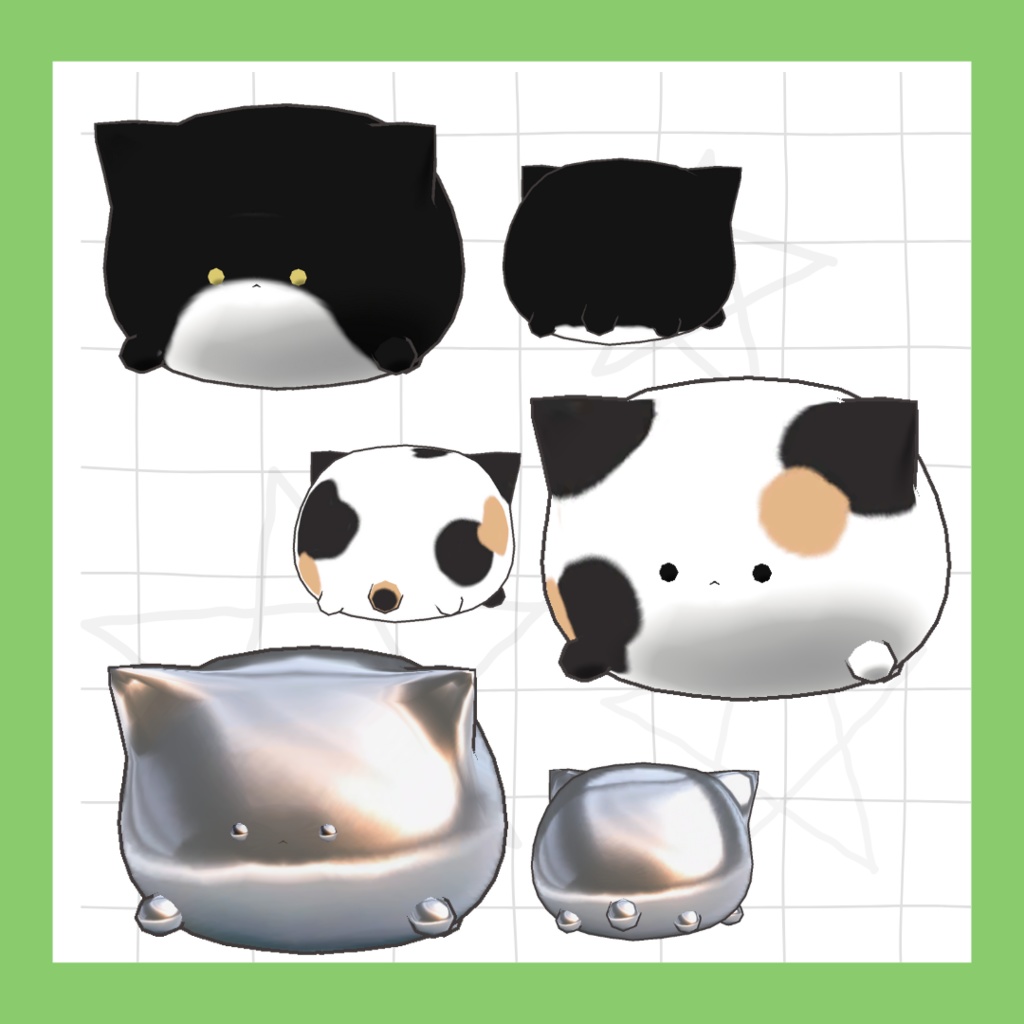 【パーティクル付き】やかまし!なぞキャット【PB設定済】【MA設定済】