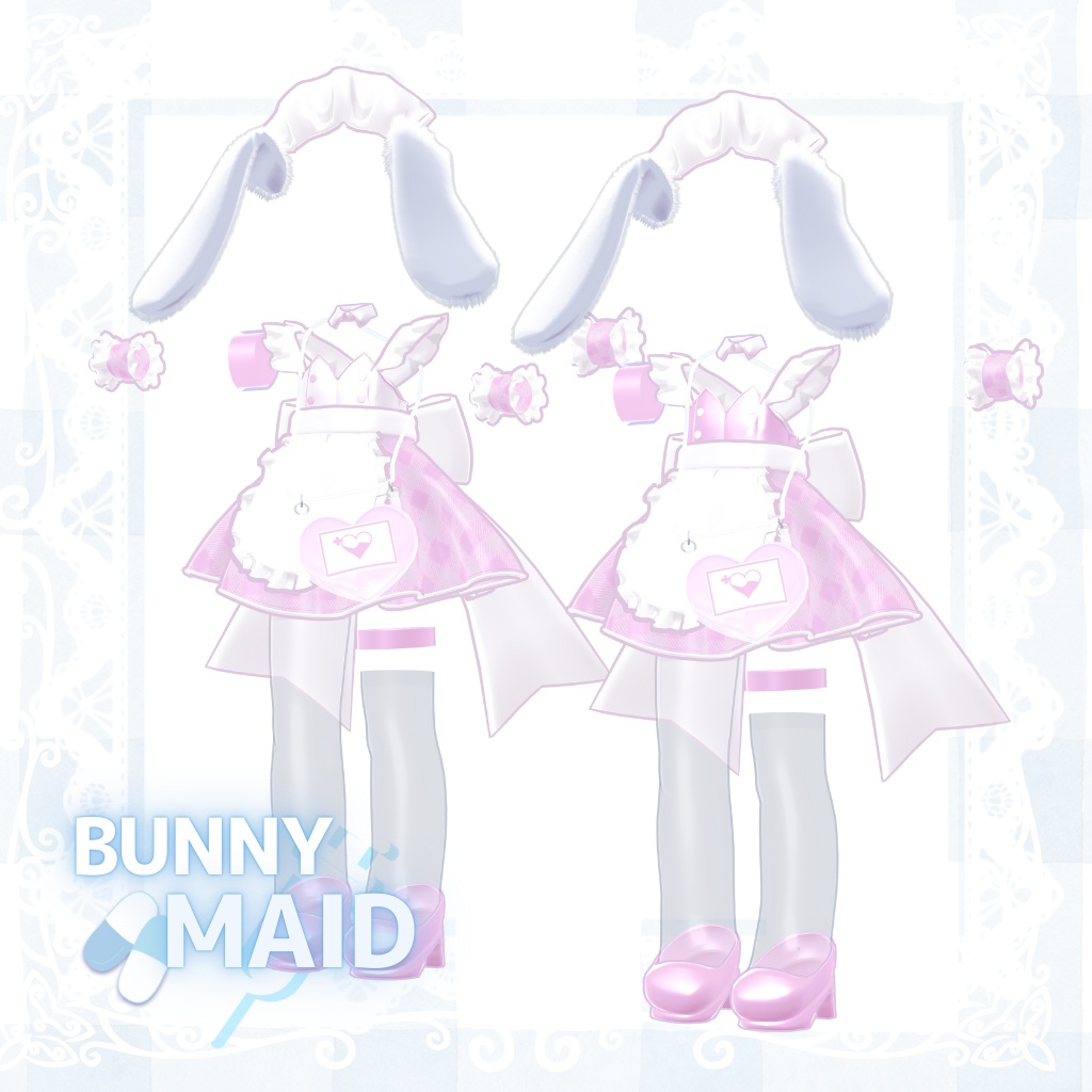 💉BUNNY MAID💉~nurse~【2way】【まめひなた/キプフェル対応】