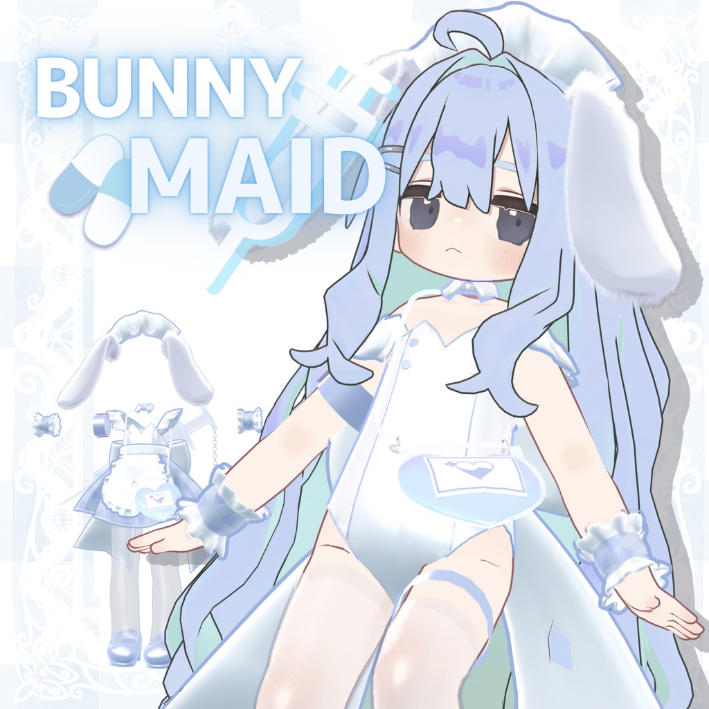💉BUNNY MAID💉~nurse~【2way】【まめひなた/キプフェル対応】