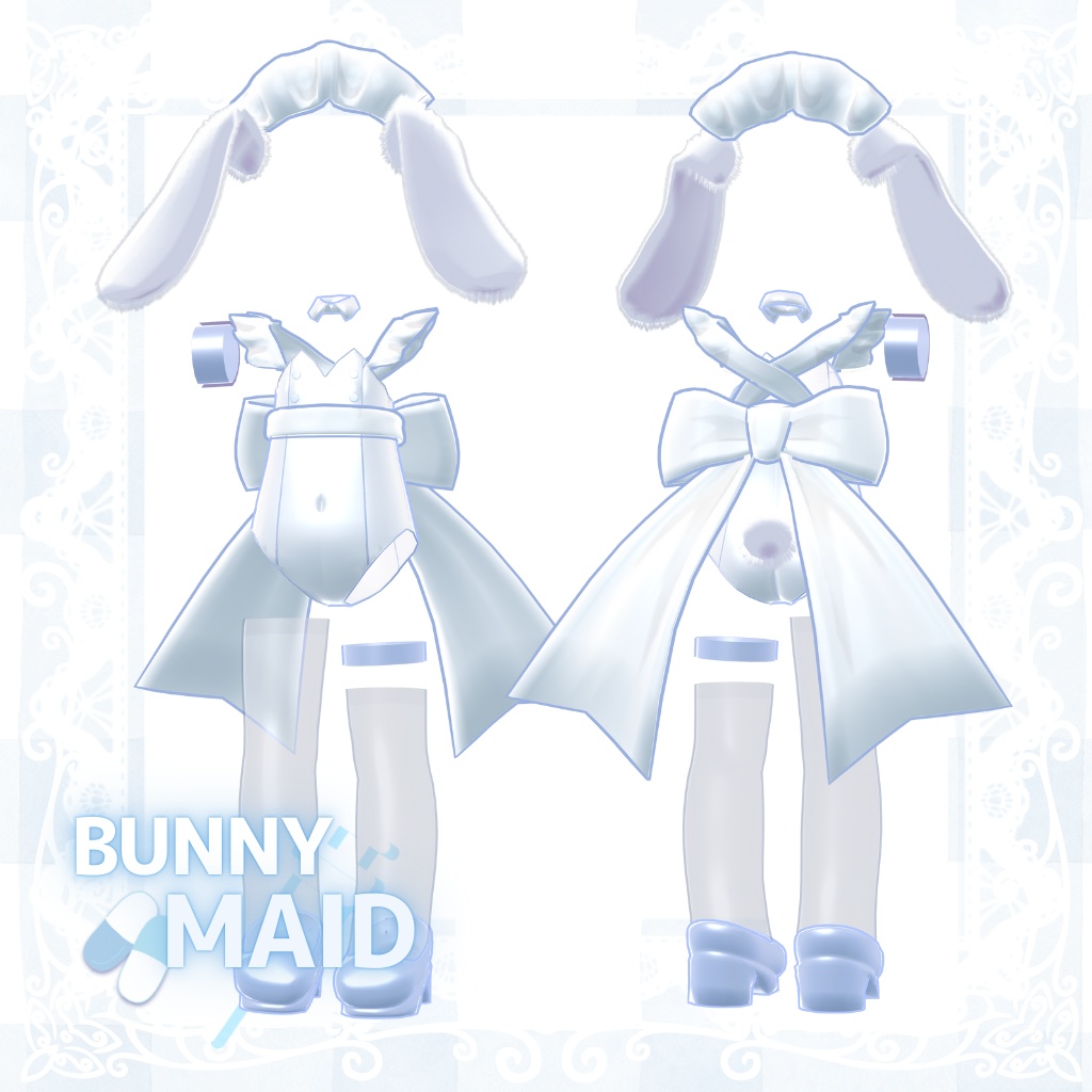 💉BUNNY MAID💉~nurse~【2way】【まめひなた/キプフェル対応】