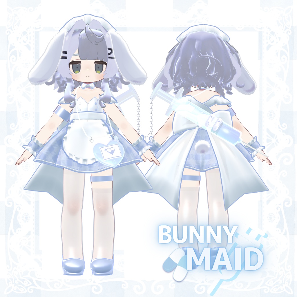 💉BUNNY MAID💉~nurse~【2way】【まめひなた/キプフェル対応】