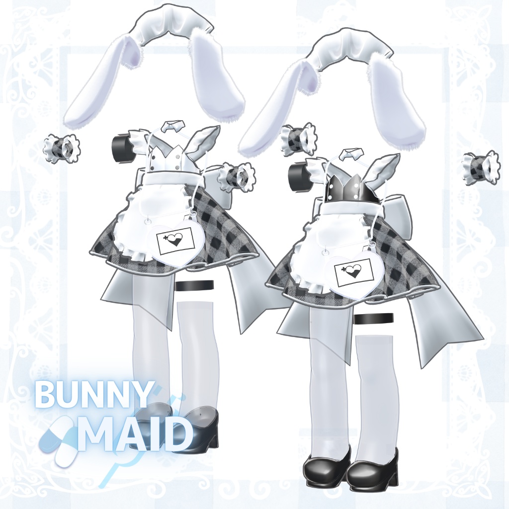 💉BUNNY MAID💉~nurse~【2way】【まめひなた/キプフェル対応】
