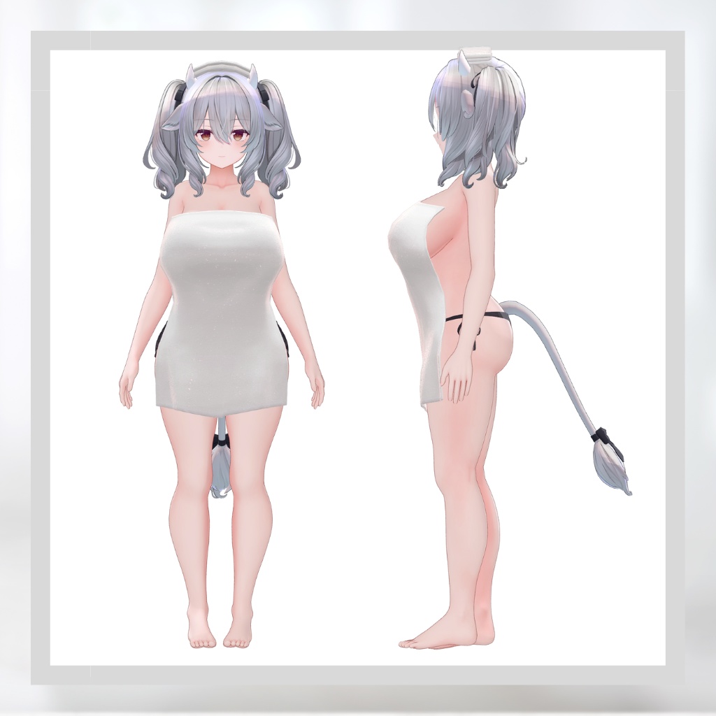 ギミック付きすけバスタオル【イチゴ・ミルティナ対応】