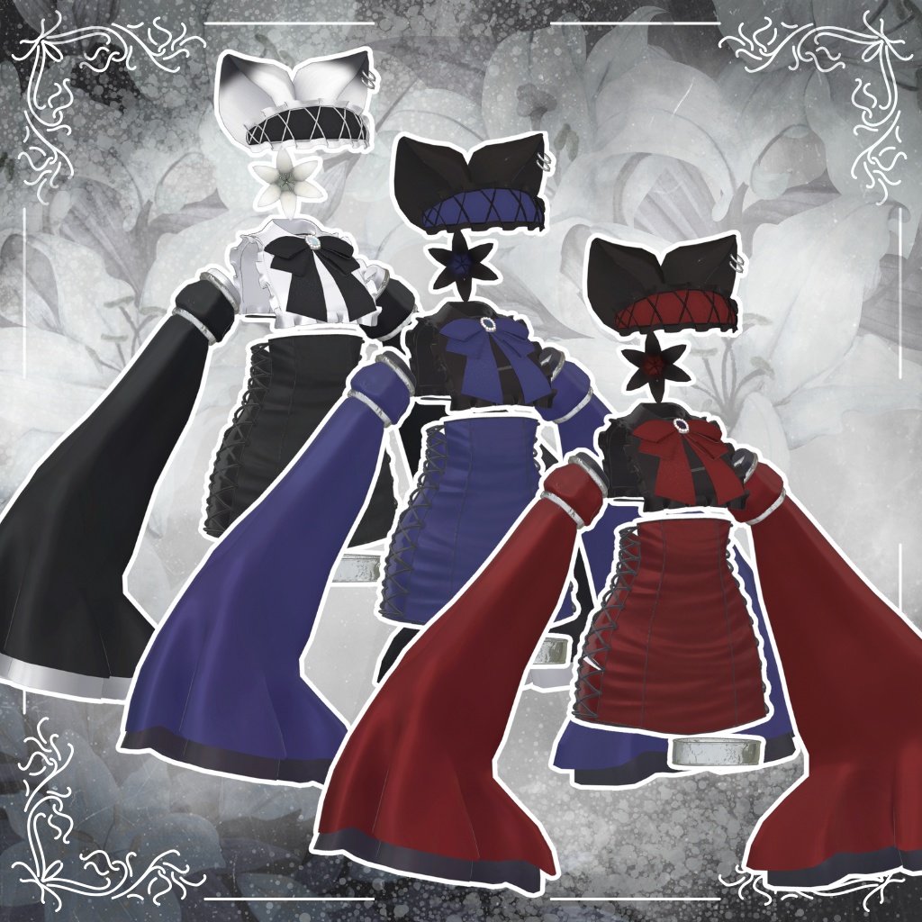 【1周年フルセット500円sale】RE:birth_Lily【12アバター対応】