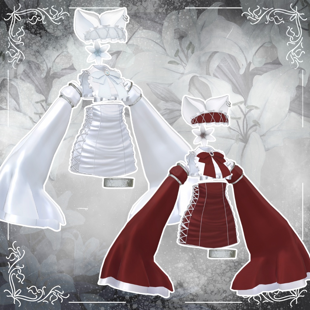 【1周年フルセット500円sale】RE:birth_Lily【12アバター対応】