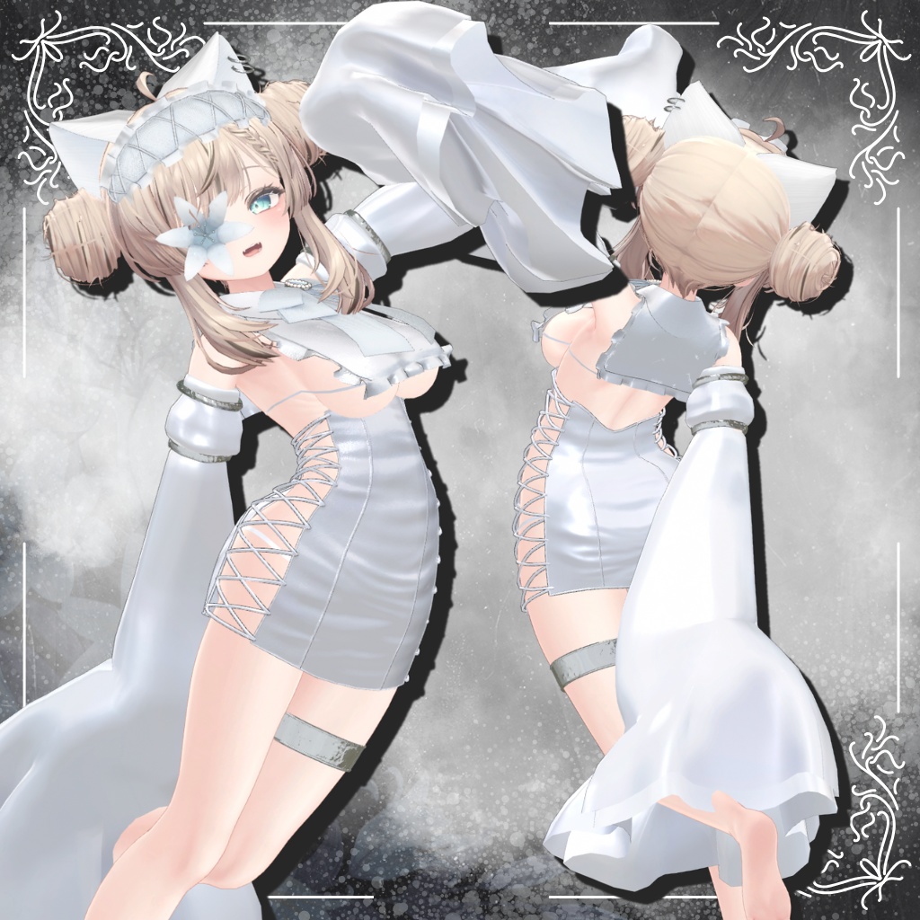 【1周年フルセット500円sale】RE:birth_Lily【12アバター対応】