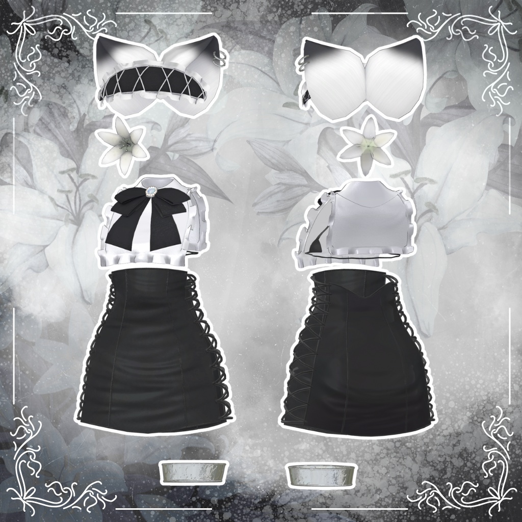 【1周年フルセット500円sale】RE:birth_Lily【12アバター対応】