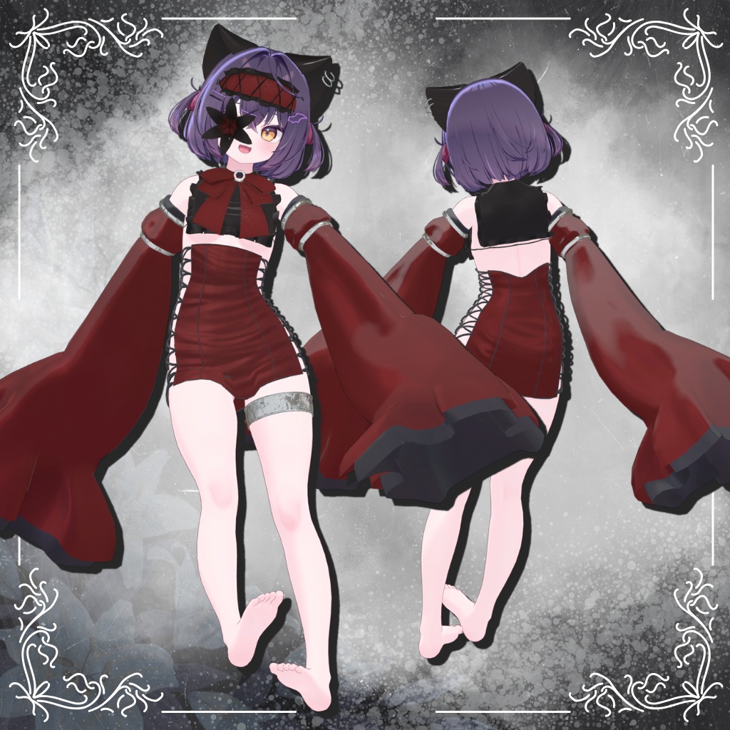 【1周年フルセット500円sale】RE:birth_Lily【12アバター対応】