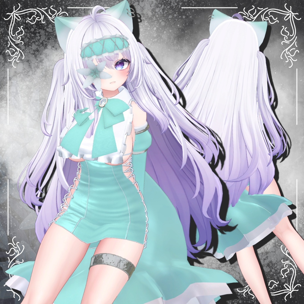 【1周年フルセット500円sale】RE:birth_Lily【12アバター対応】