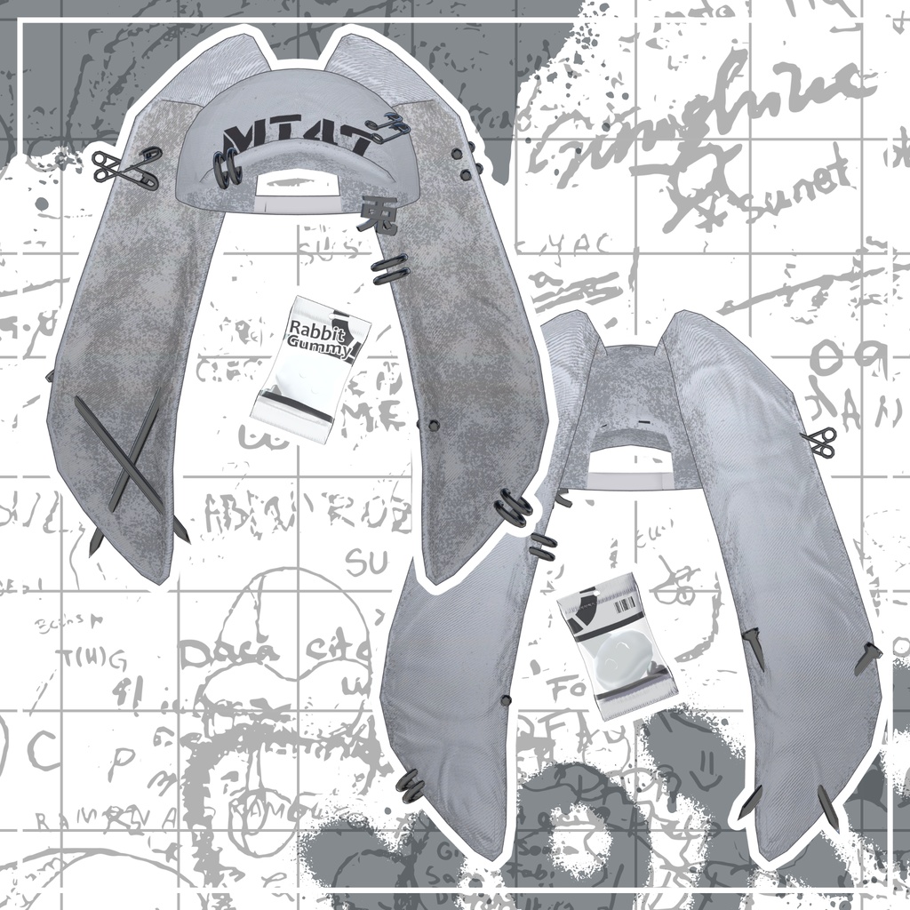 【フォロワー6000人記念期間限定FREE】Subcul_Rabbit【帽子】