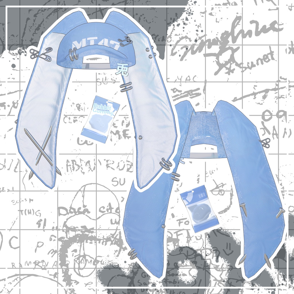 【フォロワー6000人記念期間限定FREE】Subcul_Rabbit【帽子】