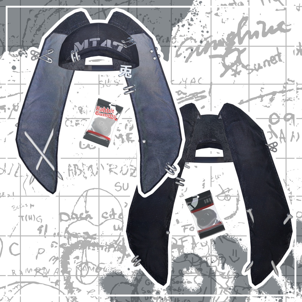 【フォロワー6000人記念期間限定FREE】Subcul_Rabbit【帽子】