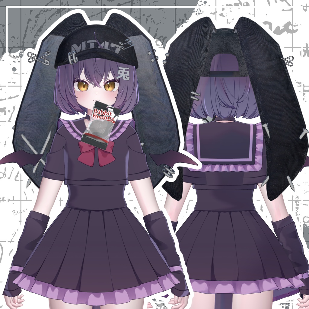 【フォロワー6000人記念期間限定FREE】Subcul_Rabbit【帽子】