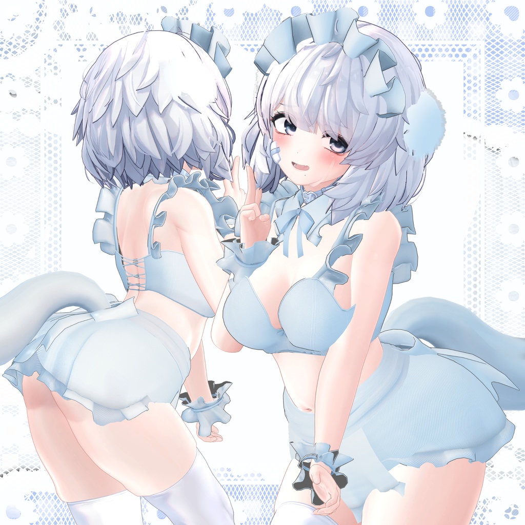 【新作40%OFFセール】おきらくニャーメイド【9アバター対応】