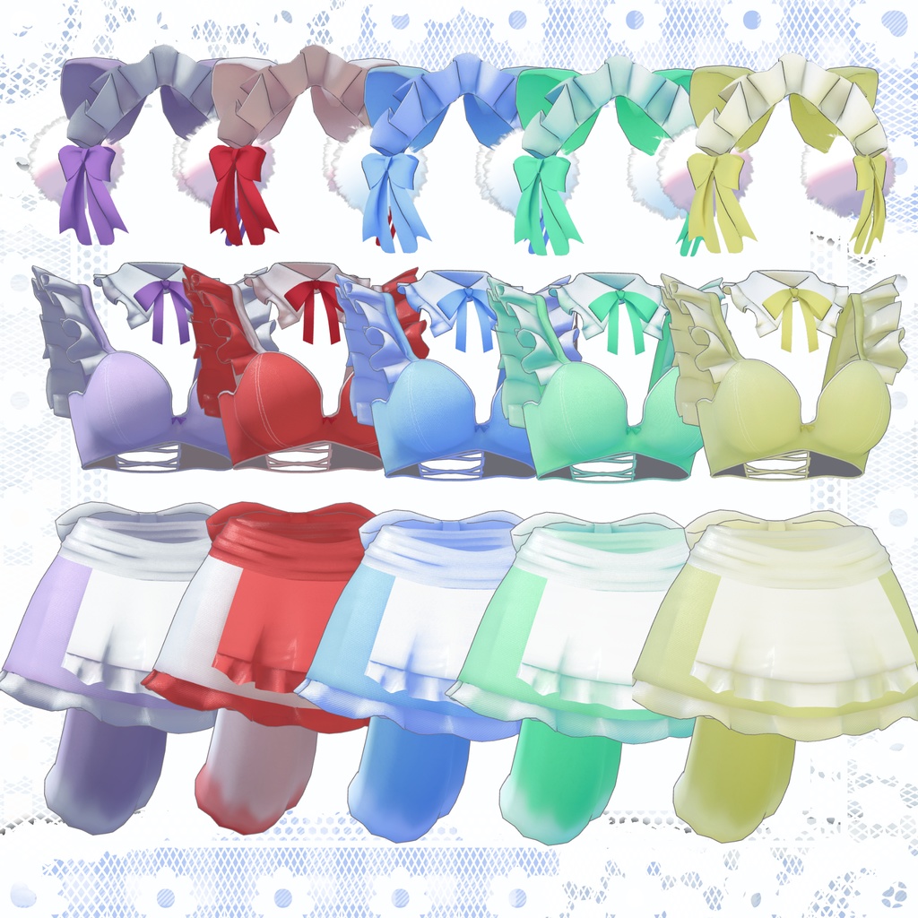 【新作40%OFFセール】おきらくニャーメイド【9アバター対応】